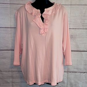 Lauren Ralph Lauren ladies pink top size 3x